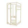 Veldkeuken Toilet unit